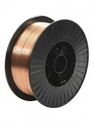 Сварочная проволока Св-08Г2С омеднённая 0.8 мм, катушка 5 кг