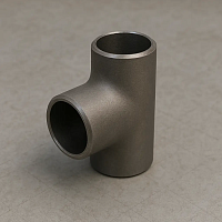 Тройник стальной оцинкованный равнопроходной Ду 25 (Дн 33,7×2,3 мм), бесшовный, под приварку